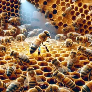 Fun Fact Image - Unraveling the Secret Dance of Bees to Communicate