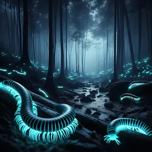 Fun Fact Image - The Hidden Science Behind Bioluminescent Millipedes