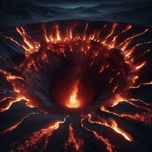 Fun Fact Image - The Eternal Flame: Weird Natural Gas Fire in Turkmenistan