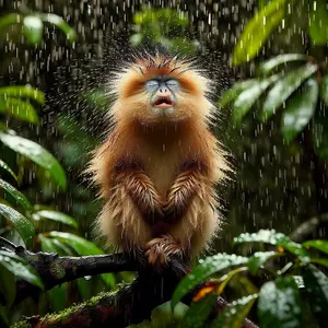 Fun Fact Image - Rare Primate Species Recognized by Its Unique Sneezing Trait