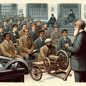 Fun Fact Image - Historic Debut: Establishing the First Mechanic School