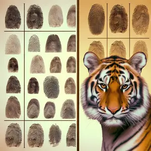 Fun Fact Image - Unique Stripe Patterns Make Each Tiger One-Of-A-Kind