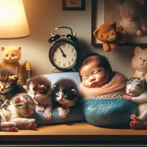 Fun Fact Image - The Surprising Connection Between Kittens and Human Babies