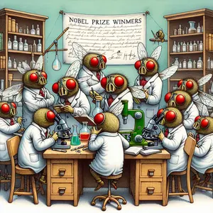 Fun Fact Image - How Fruit Flies Contributed to Nobel Prize-Winning Research