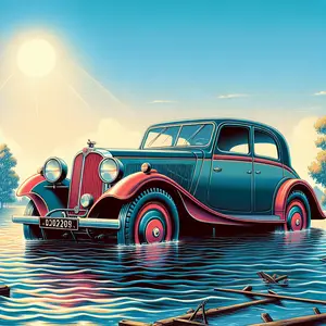 Fun Fact Image - The Unstoppable Legend of the Unsinkable Amphibious Car