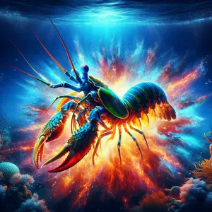 Fun Fact Image - Mantis Shrimp's Powerful Strike Packs a Strong Punch