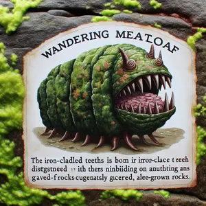 Fun Fact Image - The Mysterious Iron-Clad Teeth of the Wandering Meatloaf