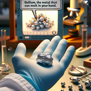 Fun Fact Image - Exploring Gallium's Distinctive and Unusual Characteristics