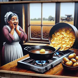 Fun Fact Image - How Potato Chips Were First Discovered and Popularized