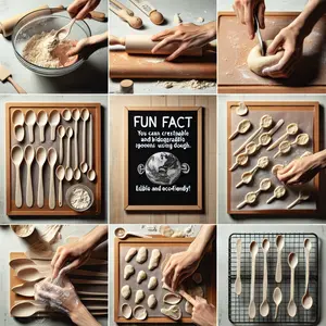 Fun Fact Image - Edible Spoons: an Eco-Friendly Revolution in Cutlery