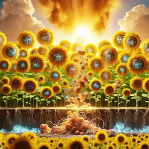 Fun Fact Image - Reviving Sunflowers: a Sustainable Second Life Cycle