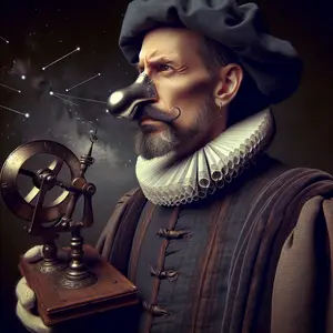 Fun Fact Image - The Fascinating Story of Tycho Brahe's Iconic Silver Nose