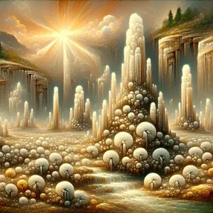 Fun Fact Image - Gypsum: The Ancient Rock Forming Over Thousands of Years