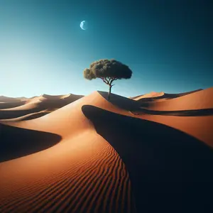 Fun Fact Image - The Solitary Sentinel: The Iconic Tree of Ténéré Desert