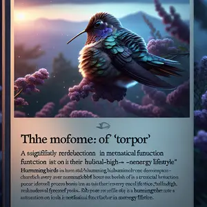 Fun Fact Image - The Remarkable Torpor State of Hummingbirds Explained