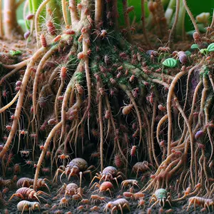 Fun Fact Image - Exploring the Hidden Ecosystem of Subterranean Plant Roots