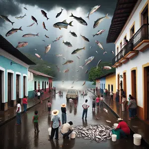 Fun Fact Image - Unusual Phenomenon: Fish Rainfall in Honduras Explained