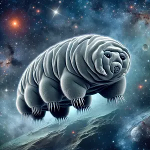 Fun Fact Image - Unstoppable Tardigrades: The Resilient Tiny Micro-Animals