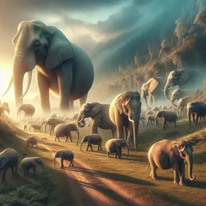 Fun Fact Image - Fascinating Insights into the Long Gestation of Elephants