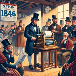 Fun Fact Image - The First Fax Machine Predates the American Civil War