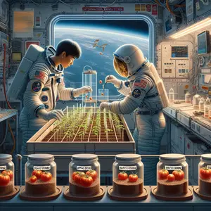 Fun Fact Image - Unveiling Space-Grown Tomatoes: The Space Tomato Plant Study