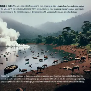 Fun Fact Image - Geological Phenomenon: The Explosive Power of Lake Nyos