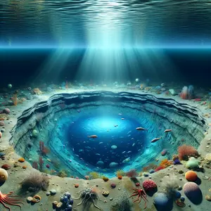 Fun Fact Image - The Hidden Freshwater Lake Beneath the Ocean's Surface