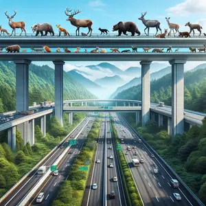 Fun Fact Image - Wildlife Bridges: Enhancing Safety for Animals on Highways