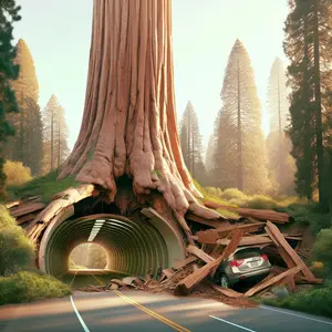 Fun Fact Image - Exploring the Unique Wonders of the Tunnel Tree Phenomenon