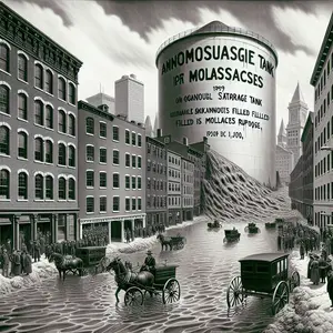 Fun Fact Image - Catastrophic Molasses Spill: a Sticky Disaster in History