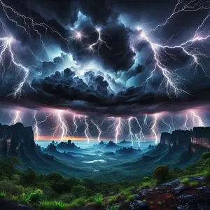 Fun Fact Image - Marvel at the Breathtaking Catatumbo Lightning Display