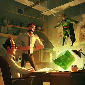 Fun Fact Image - How a Typo Created Kryptonite: Superman's Green Nemesis