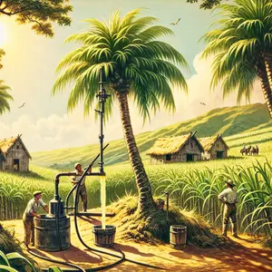 Fun Fact Image - In 1911, Hawaiian Sugar Cane Farm Milked Trees for Gasoline