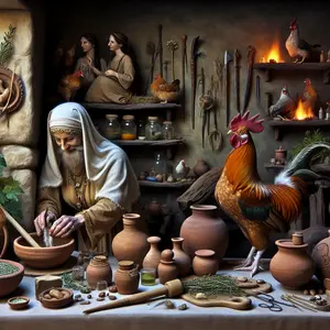 Fun Fact Image - The Secret Role of Chickens in Ancient Medicinal Practices