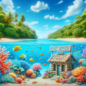 Fun Fact Image - The Underwater Post Office in Vanuatu: a Hidden Gem