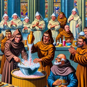 Fun Fact Image - The Monks Who Accidentally Created Carbonated Water