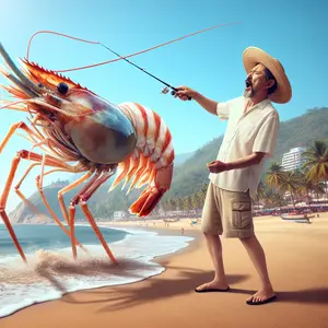 Fun Fact Image - Mazatlán's Unexpected Find: The Largest Shrimp on Record