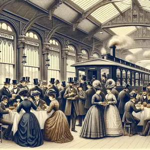 Fun Fact Image - 19Th Century Travel Transformed by Train Station Snacks