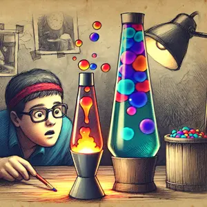 Fun Fact Image - The Origin of Lava Lamps: an Accidental and Groovy Invention