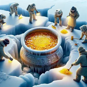 Fun Fact Image - Frozen Honey: a Sweet Preservation Miracle of Siberia