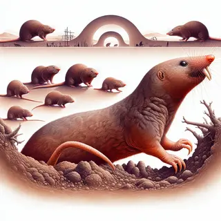 Unveiling the Damaraland Mole Rat: Desert's Eusocial Wonders