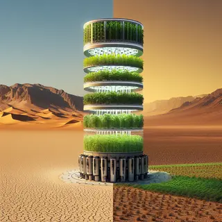 Dubai's Vertical Farming: a New Era in Desert Agriculture