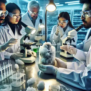 Greenland's Melting Permafrost Reveals Ancient Microbial Life