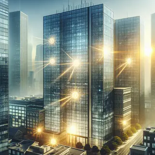 Transparent Quantum Solar Windows Transform Urban Energy