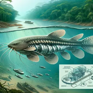 Hydrodynamic Mimicry in Amazonian Catfish and Fluid Engineering