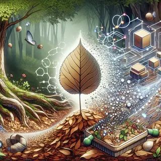 The Quantum Afterlife of Fallen Leaves: Forest Floor Computing