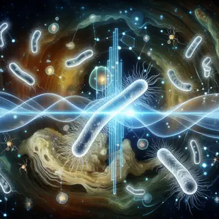 Quantum Signals: Bacterial Communication Through Biophotons