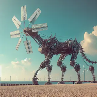 Strandbeests: Theo Jansen’s Evolving Beach Creatures