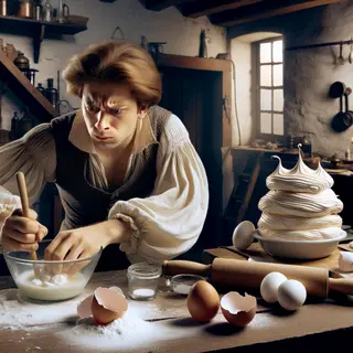 The Accidental Origin of Meringue: a Cooking Catastrophe