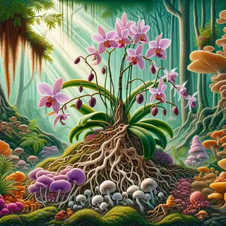 Orchids: Pioneers of Fungiculture Millions of Years Ago